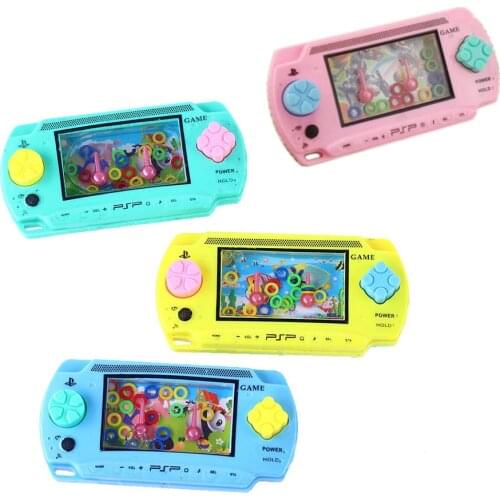 Water Ring Machine Nostalgic Childhood Childrens Retro Toy Game Machine Circling Game Machine Color Random Capable