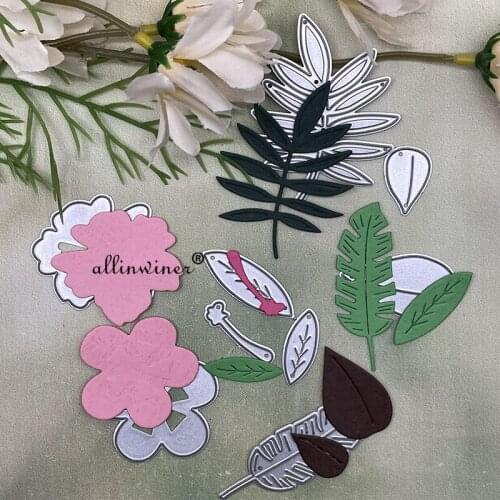 Flower leaf decoration Metal Cutting Dies Stencils For DIY Scrapbooking Decorative Embossing Handcraft Die Cutting Template