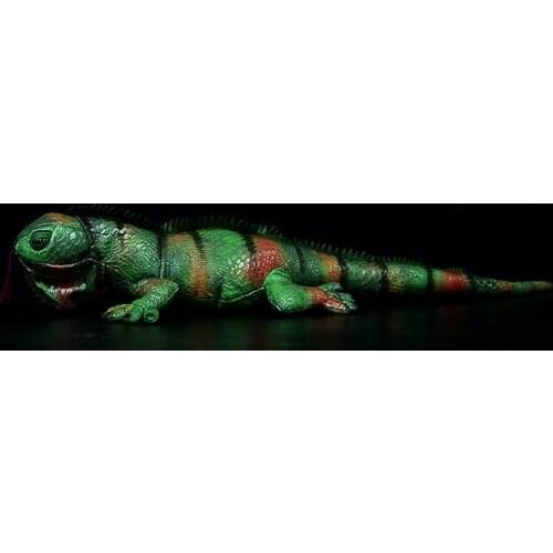 Lifelike toy green lizard plush toy about 65cm soft doll decoration toy Christmas gift h1689