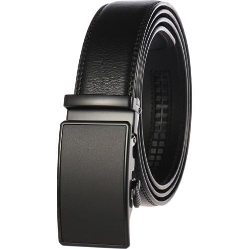 New High Quality Luxury Brand Leather Belt Designer Belts Men Pin Buckle Black Business Trouser Strap Cinturones Hombre Cinto