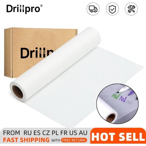 46Mx30CM Super Transparent Draft Sketch Butter Paper Tracing Paper Roll White for Painting