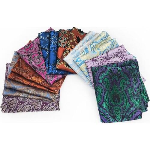 Vangise Mens Pocket Squares Solid Pattern Blue Handkerchief Fashion Hanky For Men Business Suit Accessories 25cm*25cm