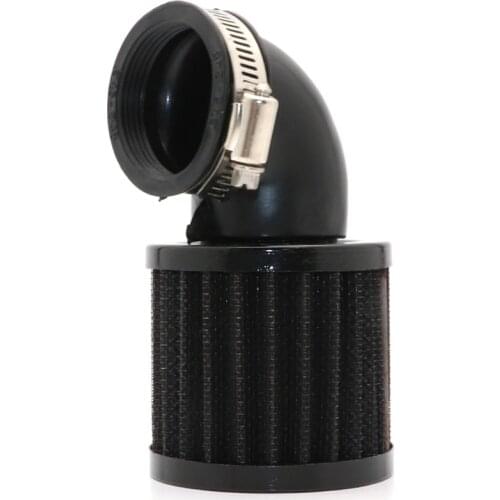 90° Motorcycle Air Cleaner Intake Filter For 45mm-48mm