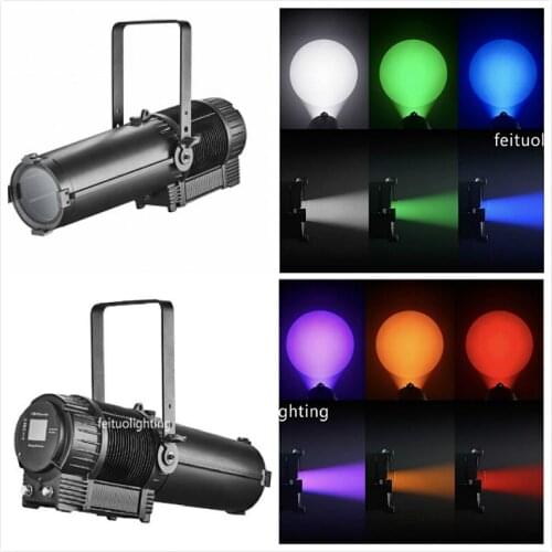 High Brightness Ellipsoidal 300W LED Studio Auto Zoom Profile Spotlight Waterproof for Theatre RDM / DMX Control