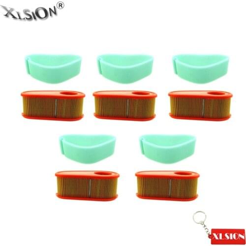 XLSION 5 Sets Air Pre Filter Fits Professional Series 7.75 8.50 8.75HP Engines Models 110000-120000 Briggs & Stratton 796254