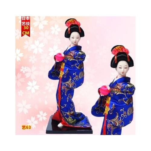 Master Japan geisha doll kabuki Japanese kimono furnishing articles tatami decoration creative gifts beauty women arts crafts