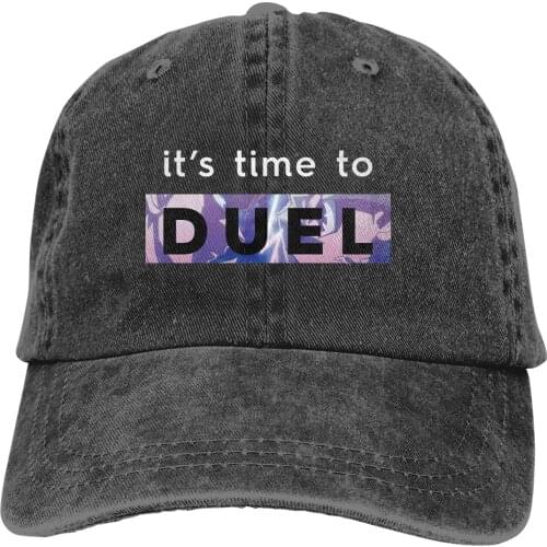 Yu-Gi-Oh! Its Time To Duel The Baseball Cap Peaked capt Sport Unisex Outdoor Custom Yu-Gi-Oh! Duel Links Magic Card Games Hats