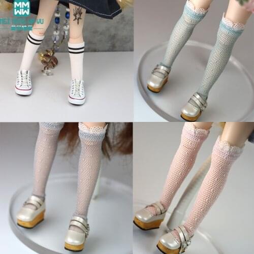 1pcs Blyth Doll accessories Fashion Candy-colored long stockings for Blyth Azone OB23 OB24 doll Girls gift