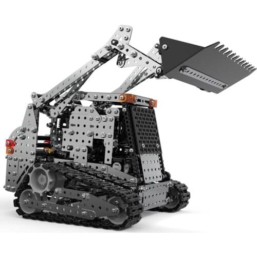 1150Pcs 9CH RC Bulldozer Model Kits Metal Vehicle Assembly Toy Game Puzzles Assemble Toys For Kids Gift