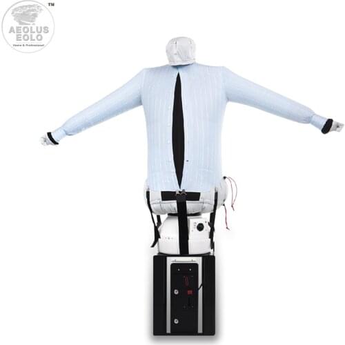 Automatic Shirt Ironing Machine Clothes Drying Iron Coin Laundry SA14 SELF
