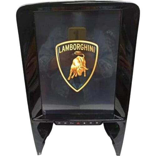 12.1" vertical screen auto radio Android 9.0 car GPS radio GPS navigation for Lamborghini Gallardo 2004-2015 multimedia player