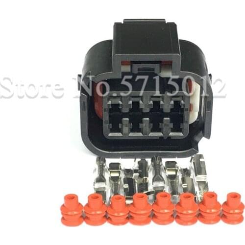 8 Hole MG644345 Headlight Light Lamp Socket Waterproof Sealed Plug For Automotive Wiring Harness For HYUNDAI Avante