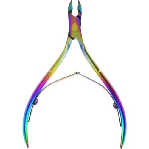 1pc Nail Cuticle Nipper Stainless Steel Tweezer Clipper Dead Skin Remover Scissor Plier Trimming Manicure Nail Art Tool