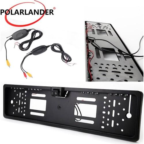 Best selling CMOS 1030 Image sensor 135 Degree angle Wireless Europe Car Licence Plate Camera