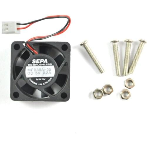 Mini 5V Cooling Fan Screw Nut Kit for Raspberry Pi B B