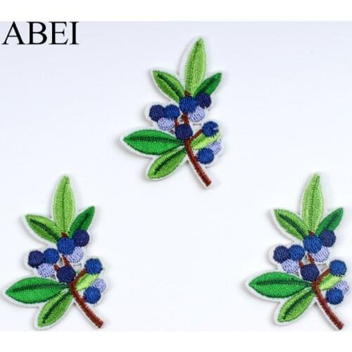10pcs Cartoon Flower Patch Embroidery Tree Patches Iron On Plants Stickers For Apparel Decors Sewing Patchwork Crafts Accessory
