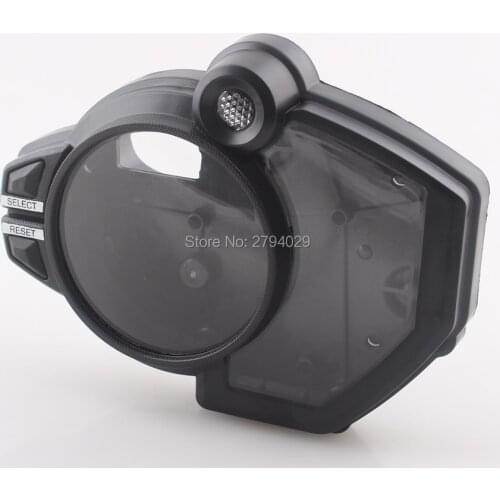 New Black Speedometer Tachometer Clock Case Cover Fits for Motorcycle Yamaha YZF R1 2009-2012 Custom Free Shipping