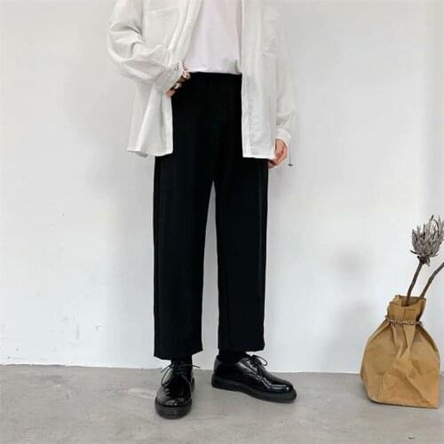 New Formal Suit Slims Wedding Suit pants Men Fashion Solid Color Stretchy Dress Pants Formal Business Trousers