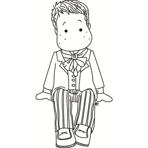 New Alphabet Transparent Silicone Clear Rubber Stamp Sheet Cling Scrapbooking DIY Cute Pattern Photo Album PaperCard Decor Stamp