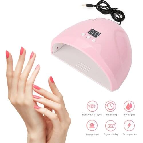 36W Nail Dryer UV Lamp Nail LED UV Lamp 12 Leds Beads for Manicure Lcd Display Fast Drying All Gels Nail Art Manicure Tool