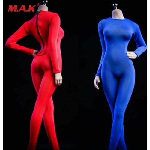 VSTOYS 19XG37 1/6 Female Long Sleeve Tights Jump suits Clothes Fit 12'' Body Toy