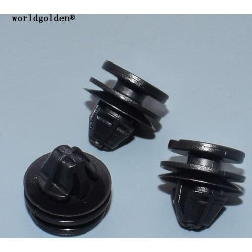 Worldgolden 100pcs auto fasteners Retaining Clip for Land Rover DYC500110