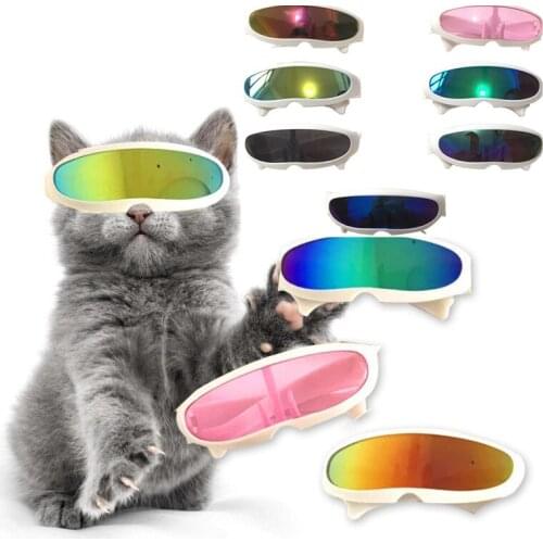 Funny Pet Cat Glasses Small Dog Glasses Pet Products Little Dogs Cats Eye-Wear Dog Sunglasses Photos Pet Cute Kitten Accessories