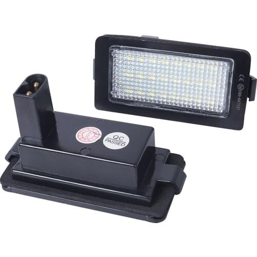 2PCS Car LED Number License Plate Light Lamp For BMW E38 7 series 740i 740Li 750i 750Li 1995 1996 1997 1998 1999 2000 2001