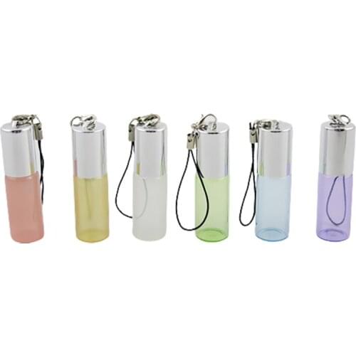 500 X 5ml roll on roller bottles for essential oils roll-on refillable perfume bottle deodorant containers with black lid