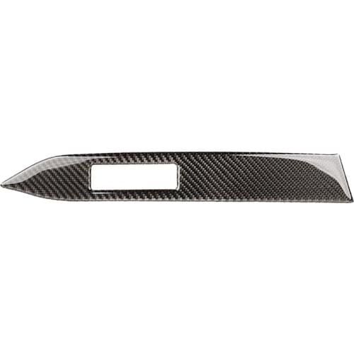 A Passenger Side Automotive Interior Trim Panel, Console Trim Carbon Fiber for Ford Mustang