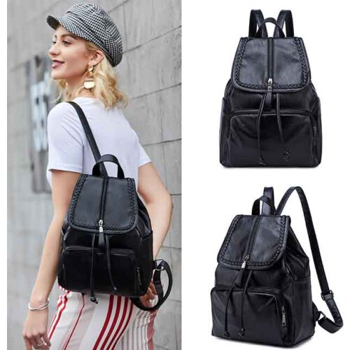 FULANPERS Faux Leather Bags For Women