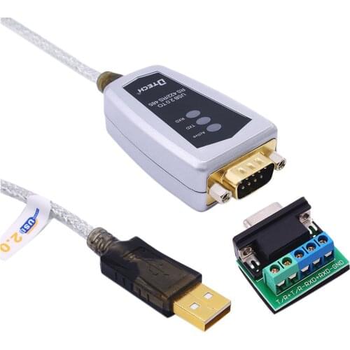 Quality USB to RS485 RS422 Serial Converter Adapter Cable FTDI Chip for Windows 10 8 7,XP and Mac