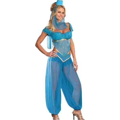 New Sexy Women Adult Arabic Indian Egyptian Belly Dance Costumes Set 5 Pieces Crop Top Harem Pants Hip Scarf Veil