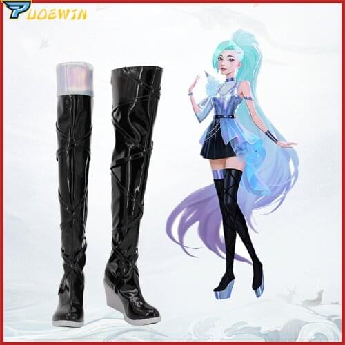 Game LOL Seraphine Cosplay Shoes Boots
