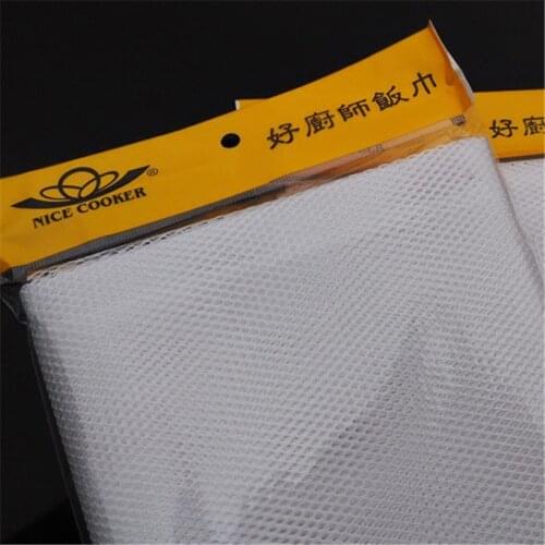 Steamer Mesh Cloth Round Pot Gauze Mat Reusable Dim Sum Sushi Cooking Steamed Rice Towel Steamer Cloth