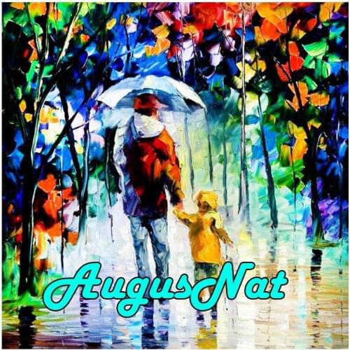 Scenery diamond painting cross stitch children daimont embroidery umbrella daimand mosaic diamant canvas paint poster big size