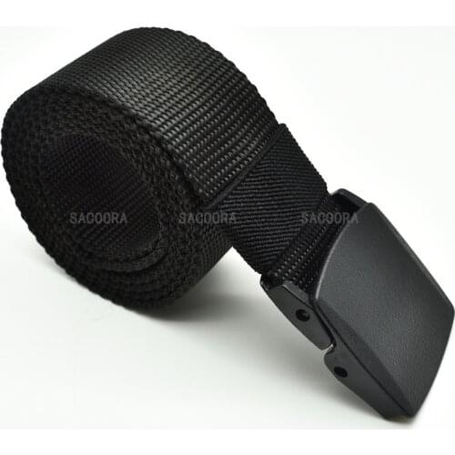 1pcs Automatic Buckle Nylon Belt Male Army Tactical Belt Mens Military Waist Canvas Belts Cummerbunds High Quality Strap