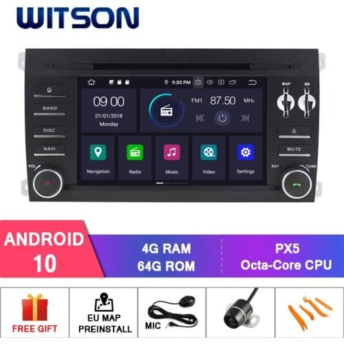 WITSON Android 10.0 IPS HD Screen For PORSCHE CAYENNE 2003-2010 CAR DVD 4GB RAM+64GB FLASH