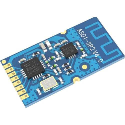 2.4ghz Nrf24l01100mW 20dBm 1200meter PA LNA AS01-SP2 RF Low Cost Wireless Transmitter Receiver SPI Module