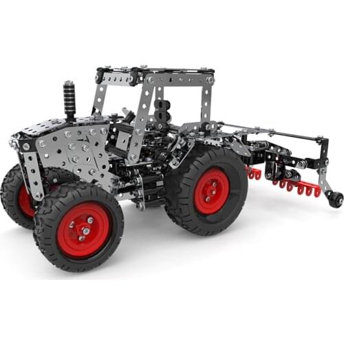 692Pcs/set 3D DIY Metal Puzzle Gear Drive Model Building Kit Planter Assembly Jigsaw Handmade Toy Gift