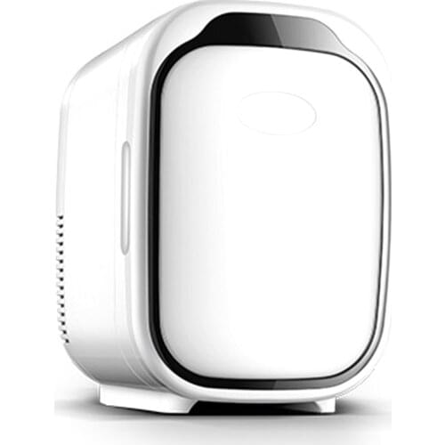 6L Mini Fridge Freezer Cooler and Warmer Portable Compact Car Refrigerator Quick Refrigeration Home Picnic Icebox