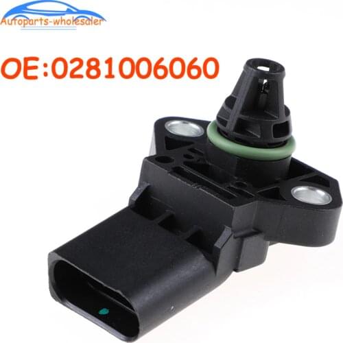 Car 0281006060 03K906051 0281006059 For Volkswagen Audi SEAT SKODA 1.4 2.0 TDI Intake Manifold Boost Pressure MAP Sensor