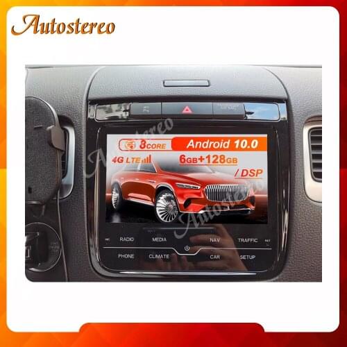 For VW TOUAREG Dynaudio 2010-2019 Android 10.0 6+128 Car DVD Player Multimedia Player GPS Navigation Auto Radio Stereo Head Unit