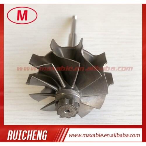 CT26 small/CT20B 17201-74080 50.00/59.70mm 10 blades 17201-17080 turbocharger turbine wheel&shaft/turbo wheel