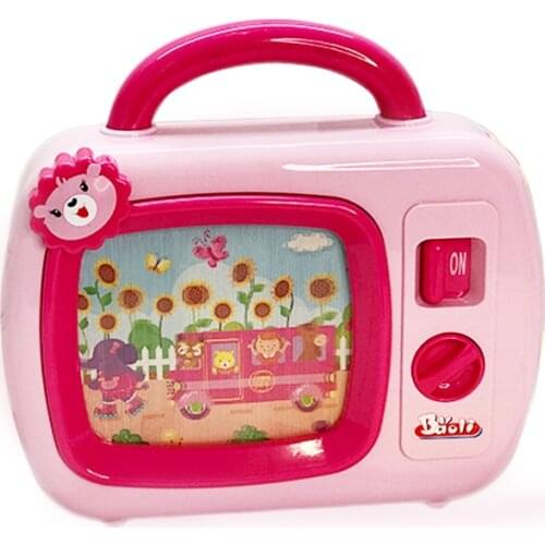 Surwish Baby Cartoon Musical TV Toy With Scroll Image Music Box Learning Educational Toy Children Kids Christmas Gifts