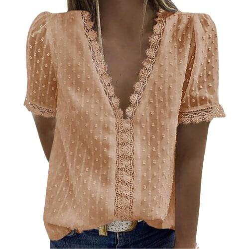 DIANRUO Women's Short Shirts