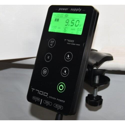 2021 New Arrival LCD For Tattoo Machines Touch Screen Source Digital LCD Makeup Dual Power Supplies