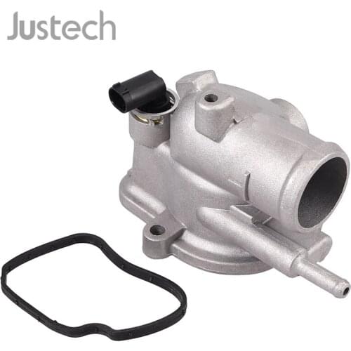 Justech New 12V Coolant Cooling Thermostat With Gasket 92 ° C 6462000015 For Mercedes-Benz C-CLASS W203 C204 E-CLASS W211 S211