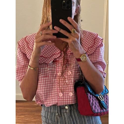 Jyate Women's Plaid Shirts