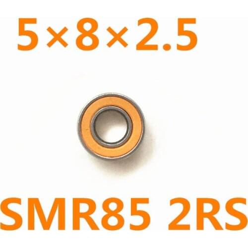 2021 New Rolamentos Ball Bearing Free Shipping 1piece Smr85 2rs Cb Abec7 5x8x2.5mm Hybrid Ceramic Si3n4 Balls+ Rings Bearing